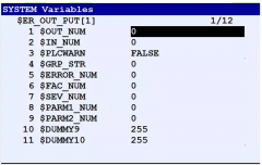 发那科机器人Error Code Output Function错误代码输出功